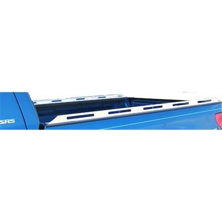 Perrycraft 76 in. LPS Truck Bed Rails, Anodized Bright PE378082